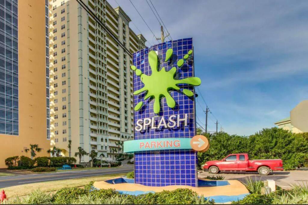 Splash Beach Condo, Aqua Park, Lazy River Panama City Beach Exterior photo